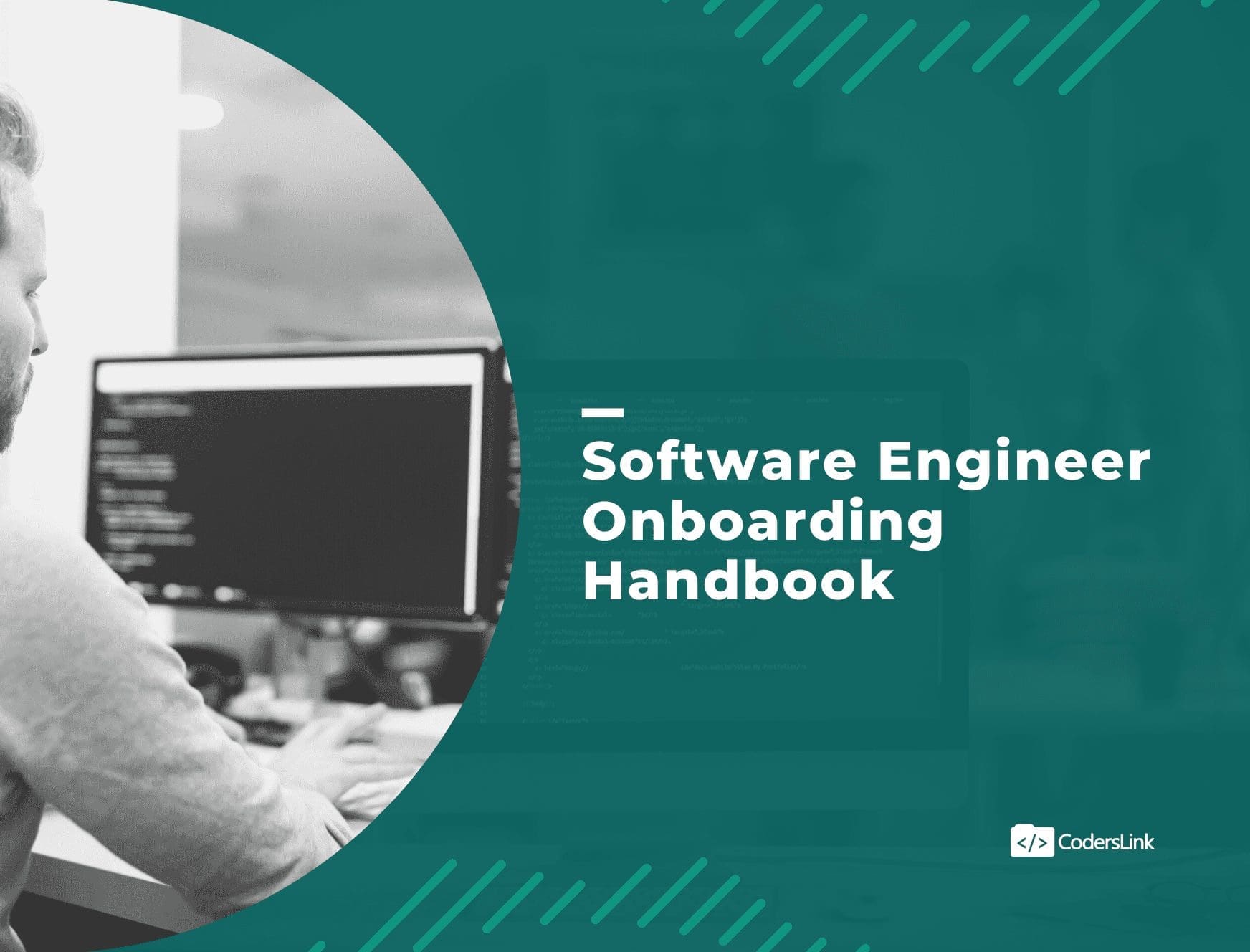 software engineer onboarding handbook cover photo