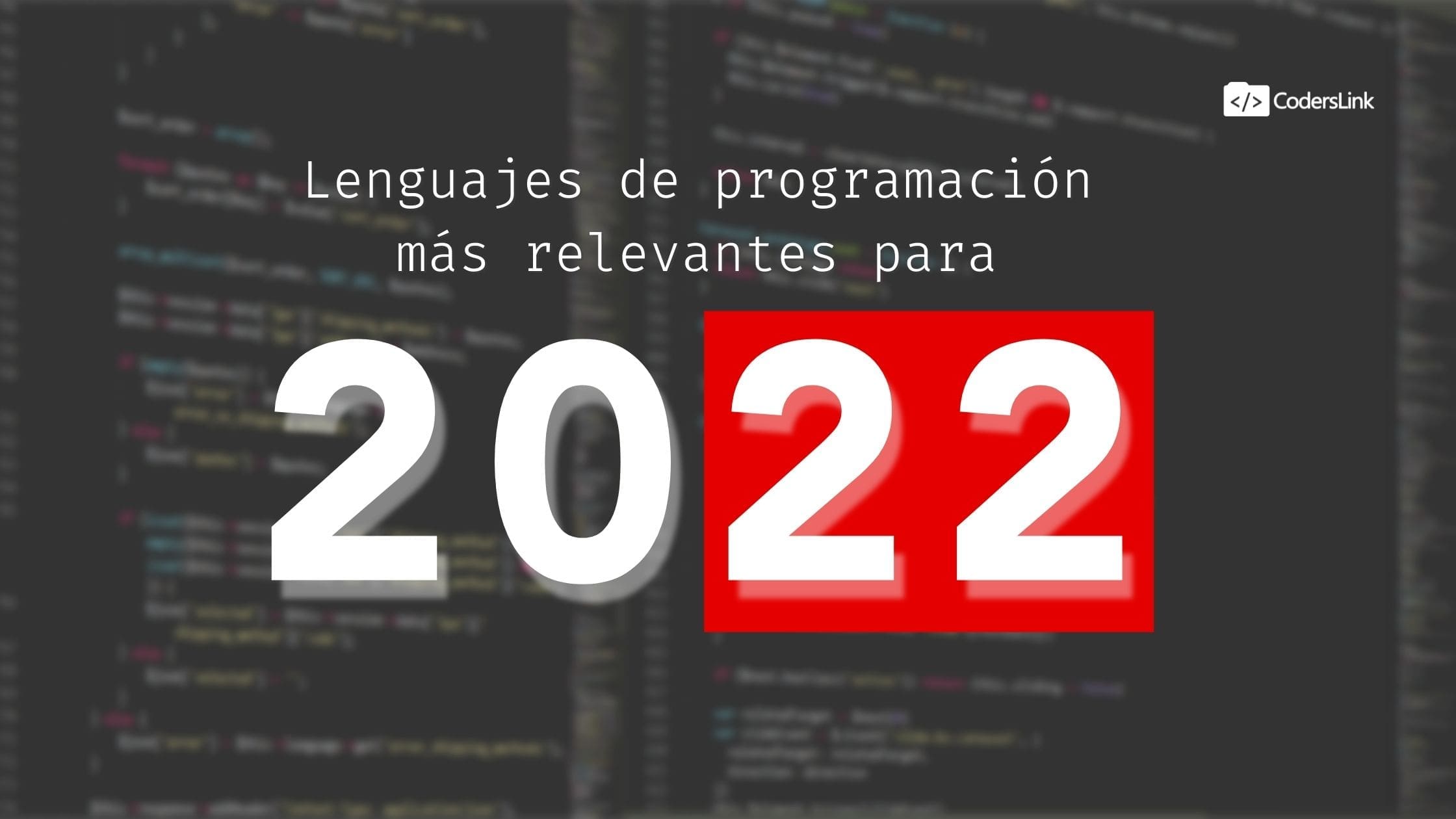 lenguajes de programacion 2022