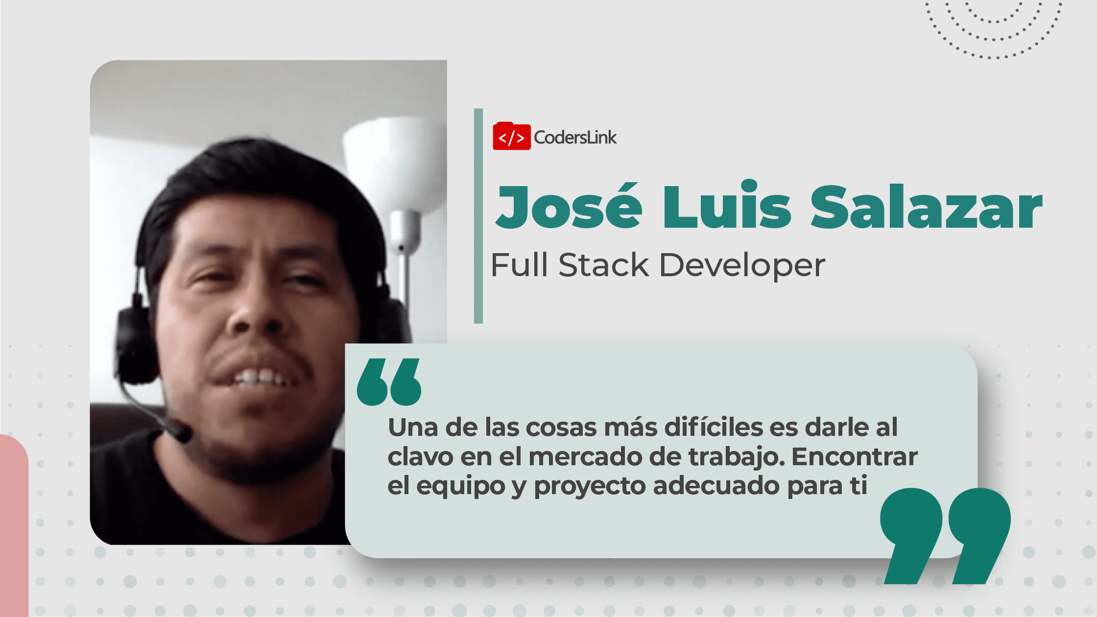 José Luis Salazar Full Stack developer