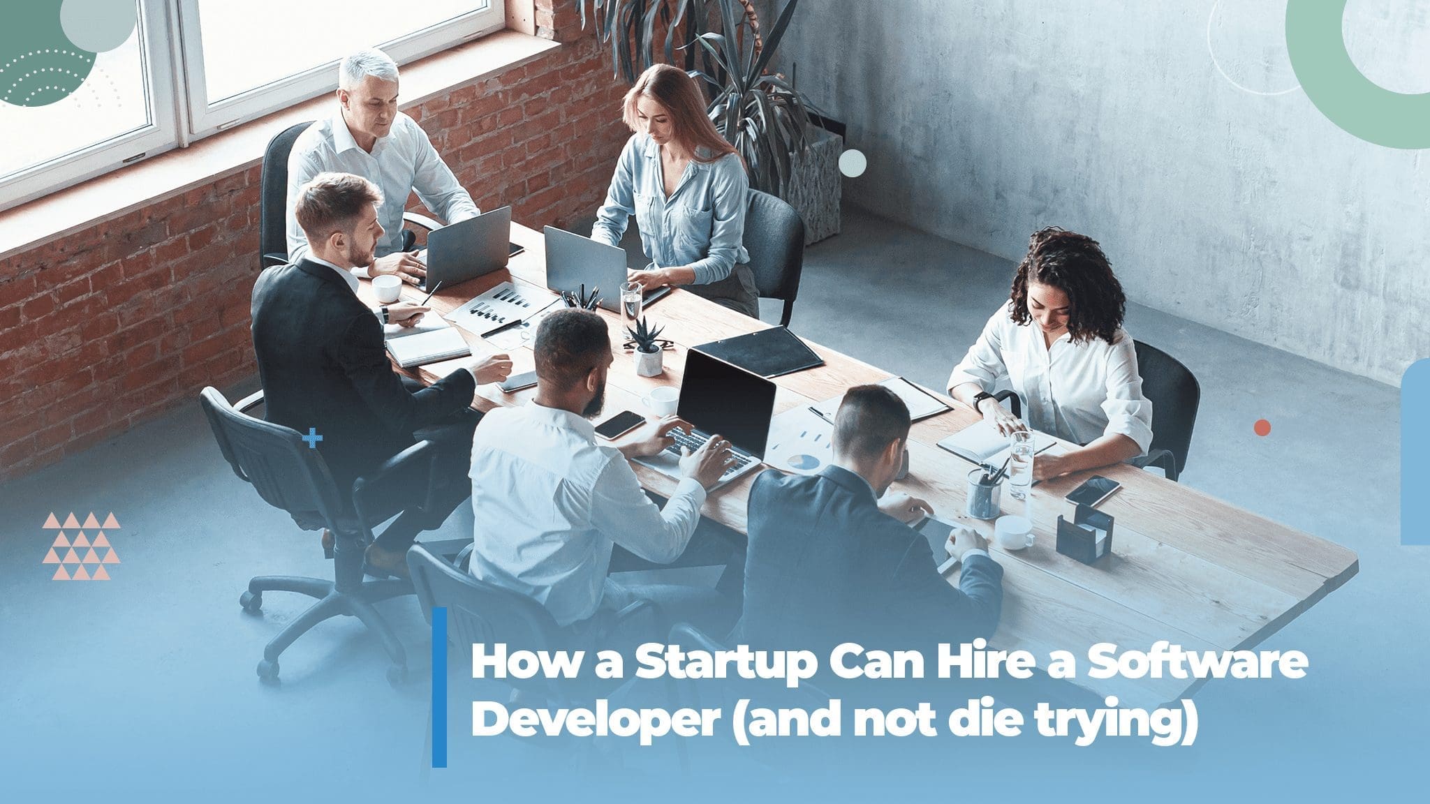 Startup company hires software developers