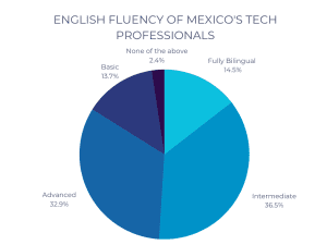 Mexico developers English proficiency