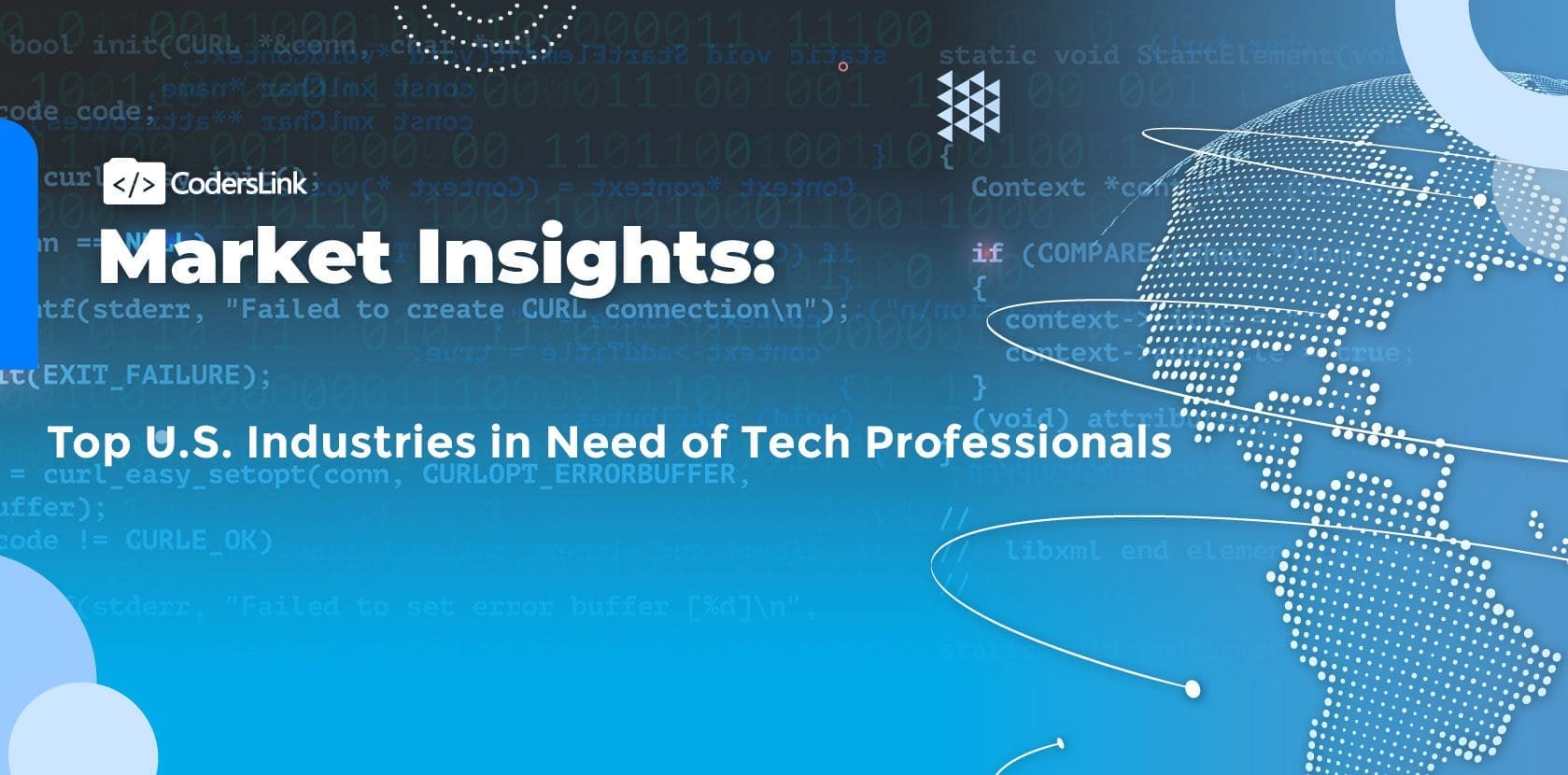 Top U.S. Industries in need of tech professionals